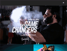 Tablet Screenshot of gamechangersmovie.com